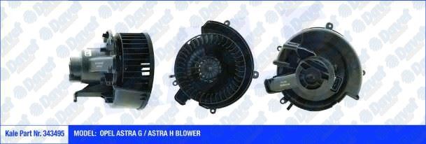KALE 343495 Kalorifer Motoru Opel Astra G / Astra H (12v)